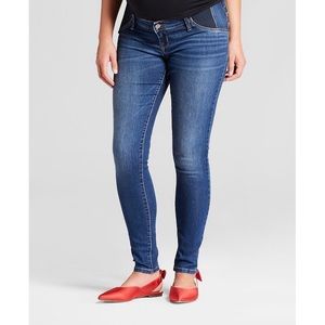 Maternity inset panel jeggings